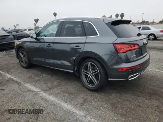 2018 Audi SQ5 Premium Plus with VIN WA1A4AFYXJ2025600, listed as a Copart auction lot 59734915 with 70,628 mi miles and Salvage title. Bid and sale history available at DreamBid. Image 2.