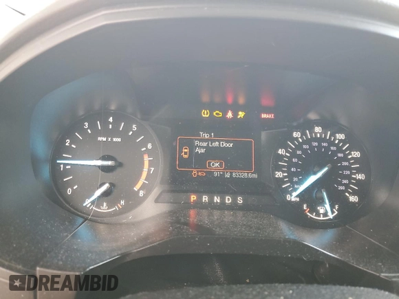 2020 Ford Edge SE with VIN 2FMPK4G90LBB42299, listed as a Copart auction lot 60375135 with 83,328 mi miles and Salvage title. Bid and sale history available at DreamBid. Image 9.
