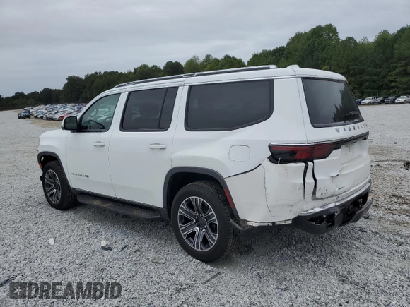 2022 Jeep Grand Wagoneer with VIN 1C4SJUAT8NS228393, listed as a Copart auction lot 80853904 with 39,524 mi miles and Salvage title. Bid and sale history available at DreamBid. Image 2.