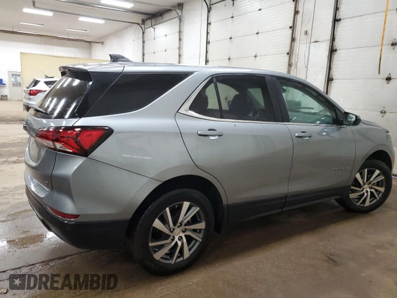 2023 Chevrolet Equinox LT with VIN 3GNAXKEG7PS200966, listed as a Copart auction lot 58599095 with 18,024 mi miles and Salvage title. Bid and sale history available at DreamBid. Image 3.