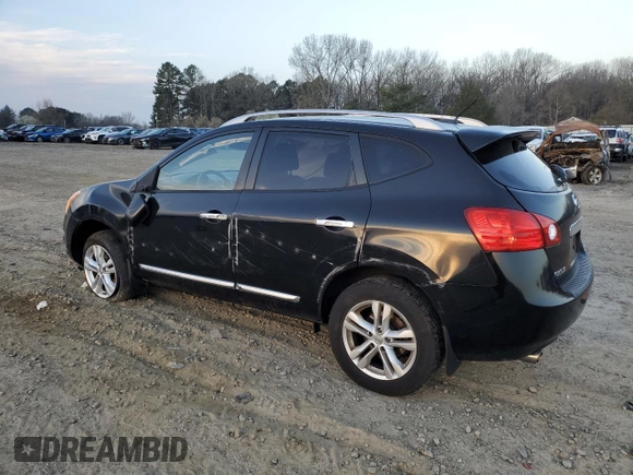 2012 Nissan Rogue SV with VIN JN8AS5MV8CW387128, listed as a Copart auction lot 49314615 with 125,439 mi miles and Clean Title. Bid and sale history available at carsss.com. Image 2.