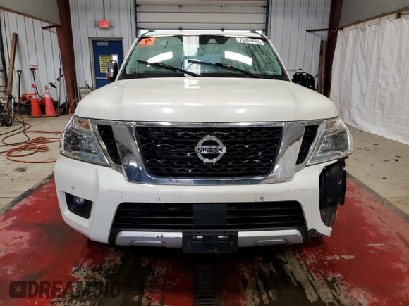 2018 Nissan Armada SV with VIN JN8AY2NC5J9553577, listed as a Copart auction lot 73461472 with Not Provided miles. Bid and sale history available at carsss.com. Image 5.