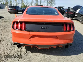 2016 Ford Mustang GT with VIN 1FA6P8CFXG5279822, listed as a Copart auction lot 52892785 with 42,872 mi miles and Salvage title. Bid and sale history available at DreamBid. Image 6.