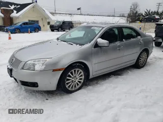 2009 Mercury Milan Premier with VIN 3MEHM08109R631072, listed as a Copart auction lot 46170185 with 122,972 mi miles and Salvage Title. Bid and sale history available at carsss.com. Image 1.