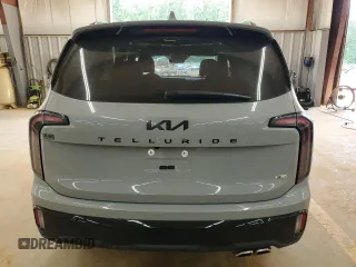 2025 Kia Telluride SX X-Line with VIN 5XYP5DGC2SG591453, listed as a Copart auction lot 55469695 with 4,027 mi miles and Salvage title. Bid and sale history available at DreamBid. Image 6.