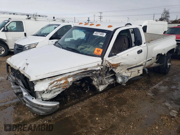1999 Dodge Ram 3500 with VIN 1B7MF336XXJ546066, listed as a Copart auction lot 45371495 with 0 mi miles and Salvage Title. Bid and sale history available at carsss.com. Image 1.