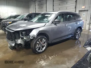2022 Infiniti QX60 Luxe with VIN 5N1DL1FS0NC338412, listed as a Copart auction lot 83659244 with 48,568 mi miles and Salvage title. Bid and sale history available at DreamBid. Image 1.