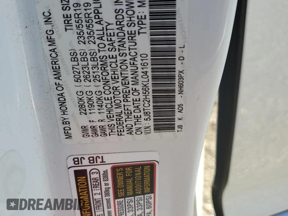 2019 Acura RDX w/Technology Pkg with VIN 5J8TC2H56KL041610, listed as a Copart auction lot 74147924 with 74,577 mi miles and Non Repairable. Bid and sale history available at carsss.com. Image 14.