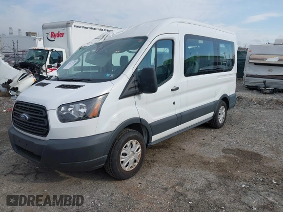 2017 Ford Transit Passenger XL with VIN 1FMZK1CMXHKA57730, listed as a IAAI auction lot 41835172 with 6,791 mi miles and . Bid and sale history available at DreamBid. Image 2.