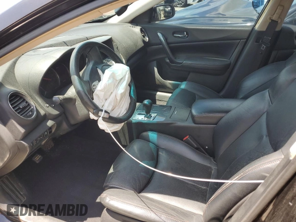 2014 Nissan Maxima S with VIN 1N4AA5AP1EC497162, listed as a Copart auction lot 59214435 with Not provided miles and Salvage title. Bid and sale history available at DreamBid. Image 7.