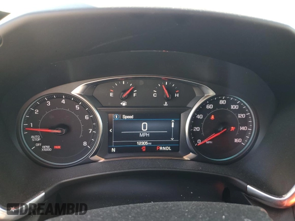 2024 Chevrolet Equinox LT with VIN 3GNAXKEG4RS170926, listed as a Copart auction lot 88714415 with 12,305 mi miles and Salvage Title. Bid and sale history available at DreamBid. Image 9.