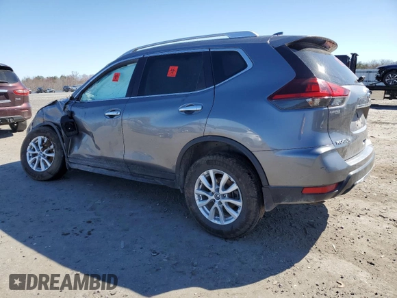 2019 Nissan Rogue S with VIN KNMAT2MV2KP539596, listed as a Copart auction lot 49121755 with 100,044 mi miles and Salvage Title. Bid and sale history available at carsss.com. Image 2.