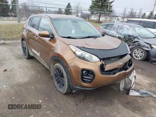 2018 Kia Sportage LX with VIN KNDPMCAC3J7422785, listed as a IAAI auction lot 41869603 with 84,378 mi miles. Bid and sale history available at carsss.com. Image 1.