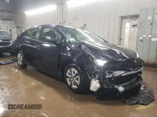 2018 Toyota Prius Two with VIN JTDKARFU3J3549423, listed as a Copart auction lot 46845505 with 82,485 mi miles and Salvage Title. Bid and sale history available at carsss.com. Image 4.