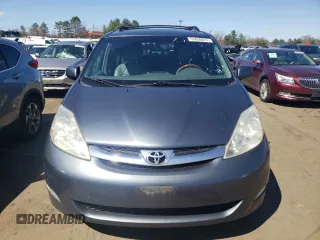 2009 Toyota Sienna XLE with VIN 5TDBK22CX9S027125, listed as a Copart auction lot 51850075 with 197,006 mi miles and Salvage Title. Bid and sale history available at DreamBid. Image 5.