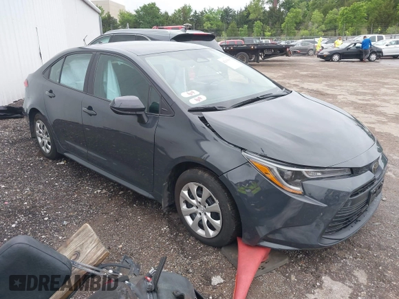 2024 Toyota Corolla LE with VIN 5YFB4MDE6RP196538, listed as a IAAI auction lot 42193597 with Not provided miles and . Bid and sale history available at DreamBid. Image 1.