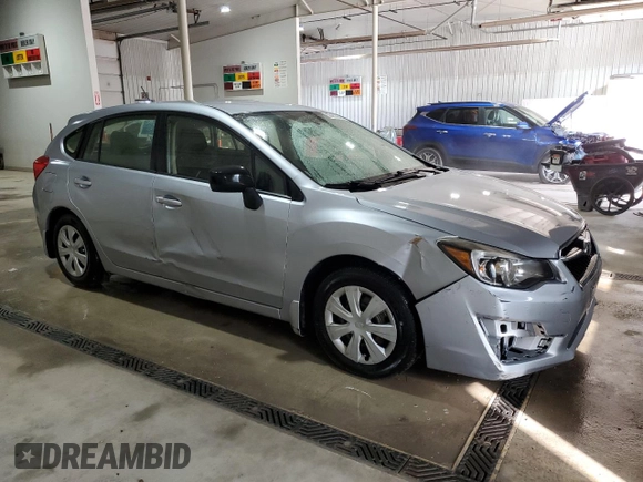 2016 Subaru Impreza 2.0i z VIN JF1GPAA69G8265410, wystawiony jako Copart lot #55403845 z przebiegiem 94 103 mil mil oraz Szkoda całkowita • Salvage title. Historia ofert i sprzedaży dostępna na DreamBid. Obrazek 4.