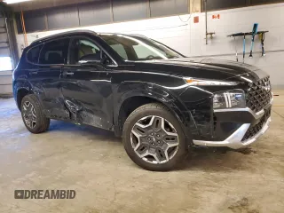 2021 Hyundai Santa Fe Calligraphy with VIN 5NMS5DAL5MH323833, listed as a Copart auction lot 41337795 with 54,484 mi miles and Salvage title. Bid and sale history available at DreamBid. Image 4.