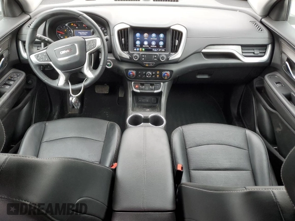 2023 GMC Terrain SLT with VIN 3GKALVEG9PL234444, listed as a Copart auction lot 51701135 with 27,744 mi miles and Salvage Title. Bid and sale history available at carsss.com. Image 8.