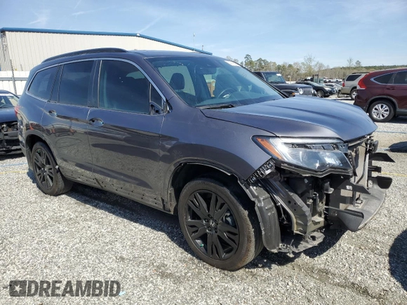 2022 Honda Pilot Special Edition with VIN 5FNYF5H23NB023656, listed as a Copart auction lot 50919005 with 55,388 mi miles and Salvage Title. Bid and sale history available at DreamBid. Image 4.