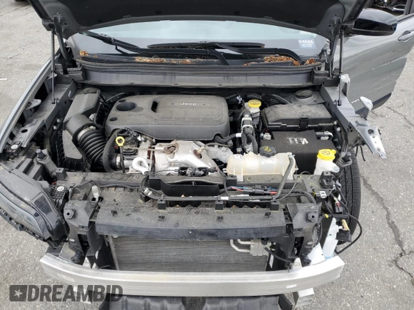 2022 Jeep Cherokee Latitude Lux with VIN 1C4PJMMN6ND547489, listed as a Copart auction lot 56833935 with 21,109 mi miles and Salvage title. Bid and sale history available at DreamBid. Image 12.