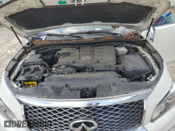 2016 Infiniti QX80 with VIN JN8AZ2NC0G9400613, listed as a Copart auction lot 61346795 with 129,753 mi miles and Clean title. Bid and sale history available at DreamBid. Image 12.