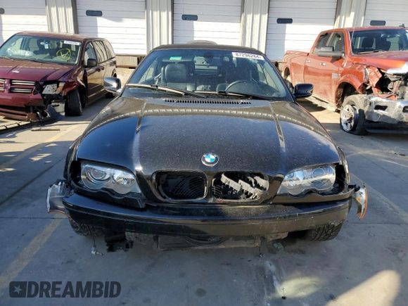 2001 BMW 3 Series 330Ci with VIN WBABS53491JU84547, listed as a Copart auction lot 87298284 with 82,210 mi miles and Salvage Title. Bid and sale history available at carsss.com. Image 5.