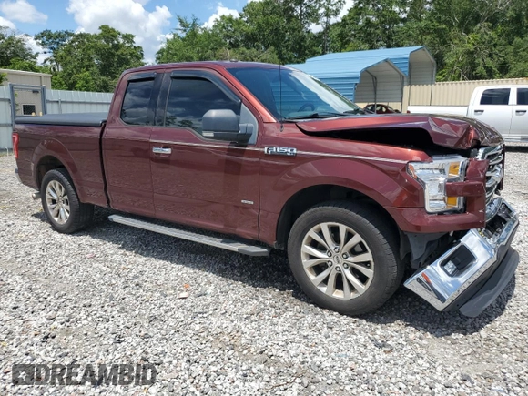 2016 Ford F-150 XL with VIN 1FTEX1CP3GFB07499, listed as a Copart auction lot 61223825 with 149,979 mi miles and Salvage title. Bid and sale history available at DreamBid. Image 4.