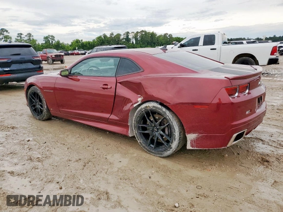 2010 Chevrolet Camaro 2SS with VIN 2G1FT1EW5A9125919, listed as a Copart auction lot 58845965 with 94,446 mi miles and Salvage title. Bid and sale history available at DreamBid. Image 2.