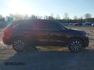 2015 Acura MDX Technology with VIN 5FRYD3H4XFB001083, listed as a IAAI auction lot 41213071 with 136,659 mi miles and . Bid and sale history available at DreamBid. Image 13.