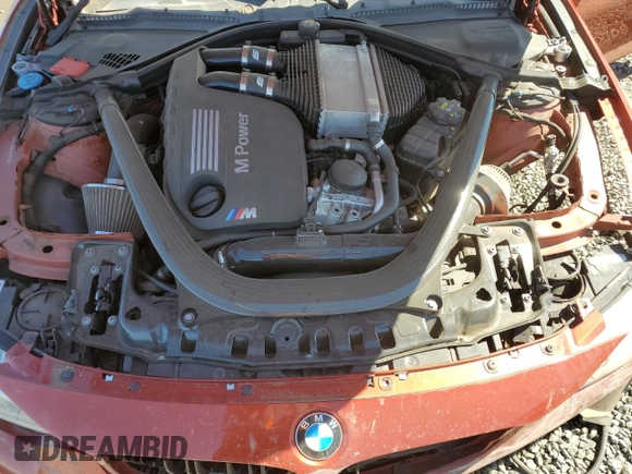 2017 BMW M4 with VIN WBS3R9C5XHK709123, listed as a Copart auction lot 61300524 with 78,129 mi miles and Salvage Title. Bid and sale history available at carsss.com. Image 11.