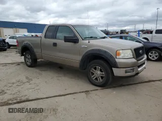 2005 Ford F-150 XLT with VIN 1FTPX14545NA99390, listed as a Copart auction lot 53466135 with 157,949 mi miles and Clean Title. Bid and sale history available at carsss.com. Image 4.