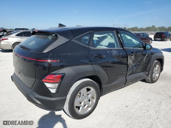 2024 Hyundai Kona SE with VIN KM8HA3AB4RU129278, listed as a Copart auction lot 84368334 with 7,467 mi miles and Salvage Title. Bid and sale history available at carsss.com. Image 3.