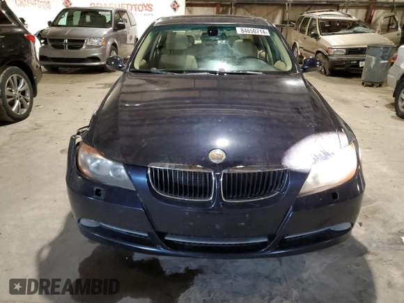 2008 BMW 3 Series 328xi with VIN WBAVC73538KX90243, listed as a Copart auction lot 84650714 with 164,009 mi miles and Salvage Title. Bid and sale history available at carsss.com. Image 5.