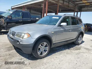 2005 BMW X3 3.0i z VIN WBXPA93495WD11807, wystawiony jako Copart lot #58257665 z przebiegiem 207 752 mil mil oraz Szkoda całkowita • Salvage title. Historia ofert i sprzedaży dostępna na DreamBid. Obrazek 1.