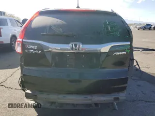 2015 Honda CR-V EX-L with VIN 5J6RM4H77FL085568, listed as a Copart auction lot 43617255 with 216,492 mi miles and Salvage Title. Bid and sale history available at carsss.com. Image 6.