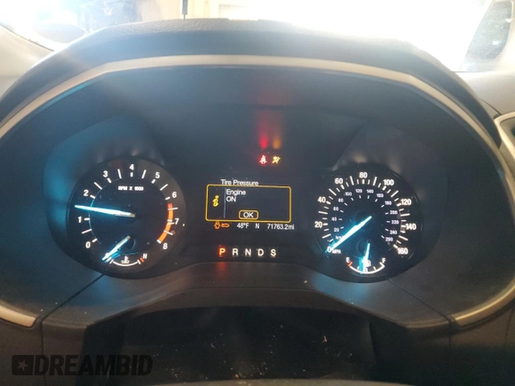 2015 Ford Edge SEL with VIN 2FMTK4J92FBC24398, listed as a Copart auction lot 46576435 with 71,763 mi miles and Salvage Title. Bid and sale history available at carsss.com. Image 9.