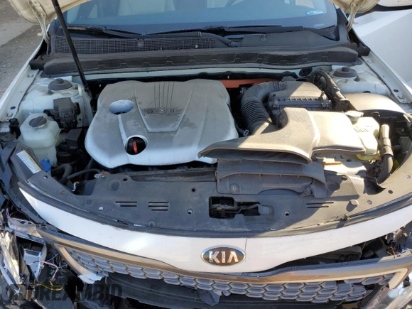 2016 Kia Optima Hybrid EX with VIN KNAGN4AD5G5098395, listed as a Copart auction lot 45480565 with 161,301 mi miles and Salvage Title. Bid and sale history available at carsss.com. Image 13.