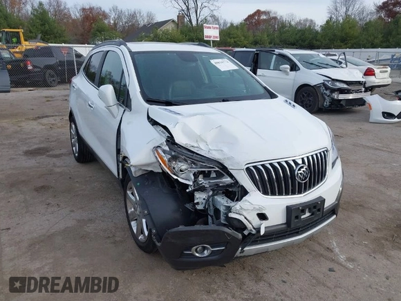 2016 Buick Encore Leather with VIN KL4CJGSB7GB612691, listed as a IAAI auction lot 40816773 with 49,278 mi miles and . Bid and sale history available at DreamBid. Image 1.