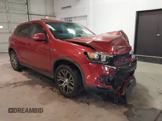 2019 Mitsubishi Outlander Sport ES 2.0 with VIN JA4AP3AU0KU017082, listed as a IAAI auction lot 41218595 with 93,513 mi miles. Bid and sale history available at carsss.com. Image 1.