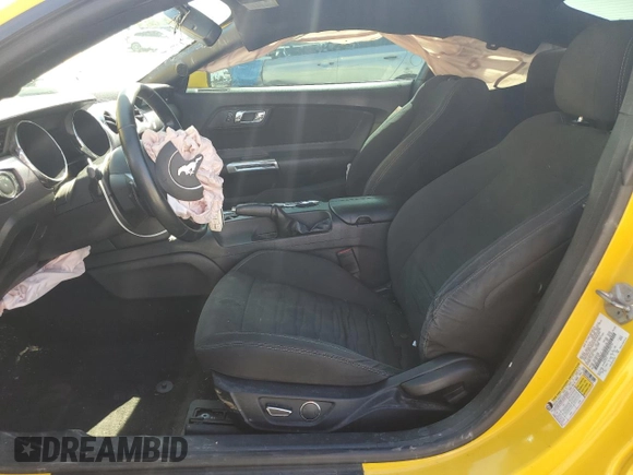 2017 Ford Mustang EcoBoost with VIN 1FA6P8TH0H5322714, listed as a Copart auction lot 57985815 with 103,310 mi miles and Salvage title. Bid and sale history available at DreamBid. Image 7.