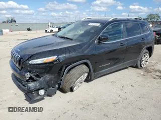 2016 Jeep Cherokee Altitude with VIN 1C4PJLCB0GW319884, listed as a Copart auction lot 85431444 with 98,357 mi miles and Salvage Title. Bid and sale history available at carsss.com. Image 1.