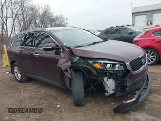 2017 Kia Sorento LX with VIN 5XYPG4A37HG217416, listed as a IAAI auction lot 41851505 with 109,140 mi miles and . Bid and sale history available at carsss.com. Image 6.