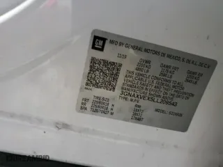 2020 Chevrolet Equinox LT with VIN 3GNAXVEX5LL209543, listed as a Copart auction lot 44151345 with 70,807 mi miles and Salvage Title. Bid and sale history available at carsss.com. Image 13.