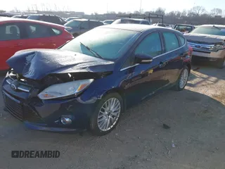 2012 Ford Focus SEL with VIN 1FAHP3M21CL145245, listed as a IAAI auction lot 41320151 with 85,630 mi miles. Bid and sale history available at carsss.com. Image 2.