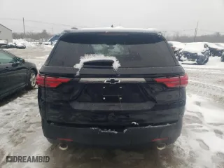 2022 Chevrolet Traverse RS with VIN 1GNEVJKW7NJ128727, listed as a Copart auction lot 44462325 with 53,981 mi miles and Salvage Title. Bid and sale history available at carsss.com. Image 6.