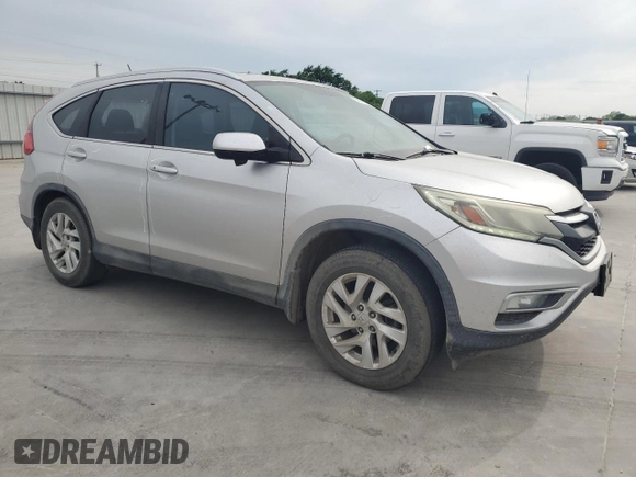 2015 Honda CR-V EX-L with VIN 2HKRM3H71FH517432, listed as a Copart auction lot 52511905 with 69,845 mi miles and Salvage Title. Bid and sale history available at DreamBid. Image 4.
