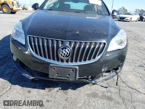 2016 Buick Regal with VIN 2G4GK5EX9G9203945, listed as a IAAI auction lot 41355546 with 145,717 mi miles. Bid and sale history available at carsss.com. Image 6.