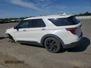 2022 Ford Explorer ST with VIN 1FM5K8GC0NGA08477, listed as a Copart auction lot 52961635 with 61,188 mi miles and Salvage Title. Bid and sale history available at carsss.com. Image 2.