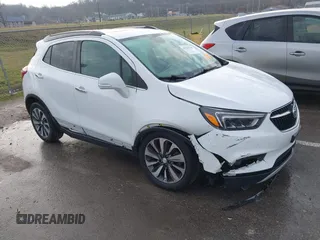 2019 Buick Encore Essence with VIN KL4CJCSM0KB774925, listed as a IAAI auction lot 41167710 with 95,667 mi miles. Bid and sale history available at carsss.com. Image 1.